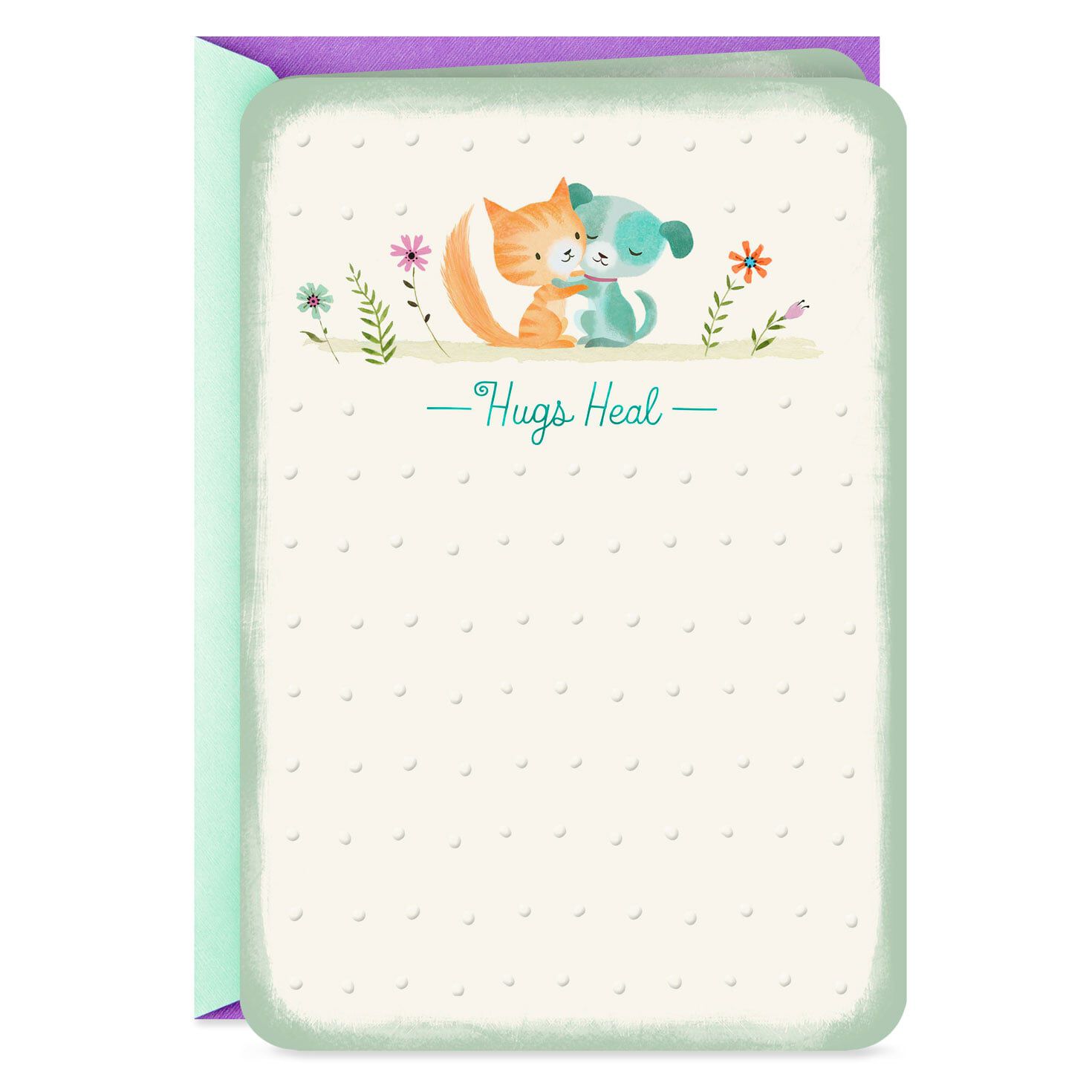 Hugs Heal Encouragement Card