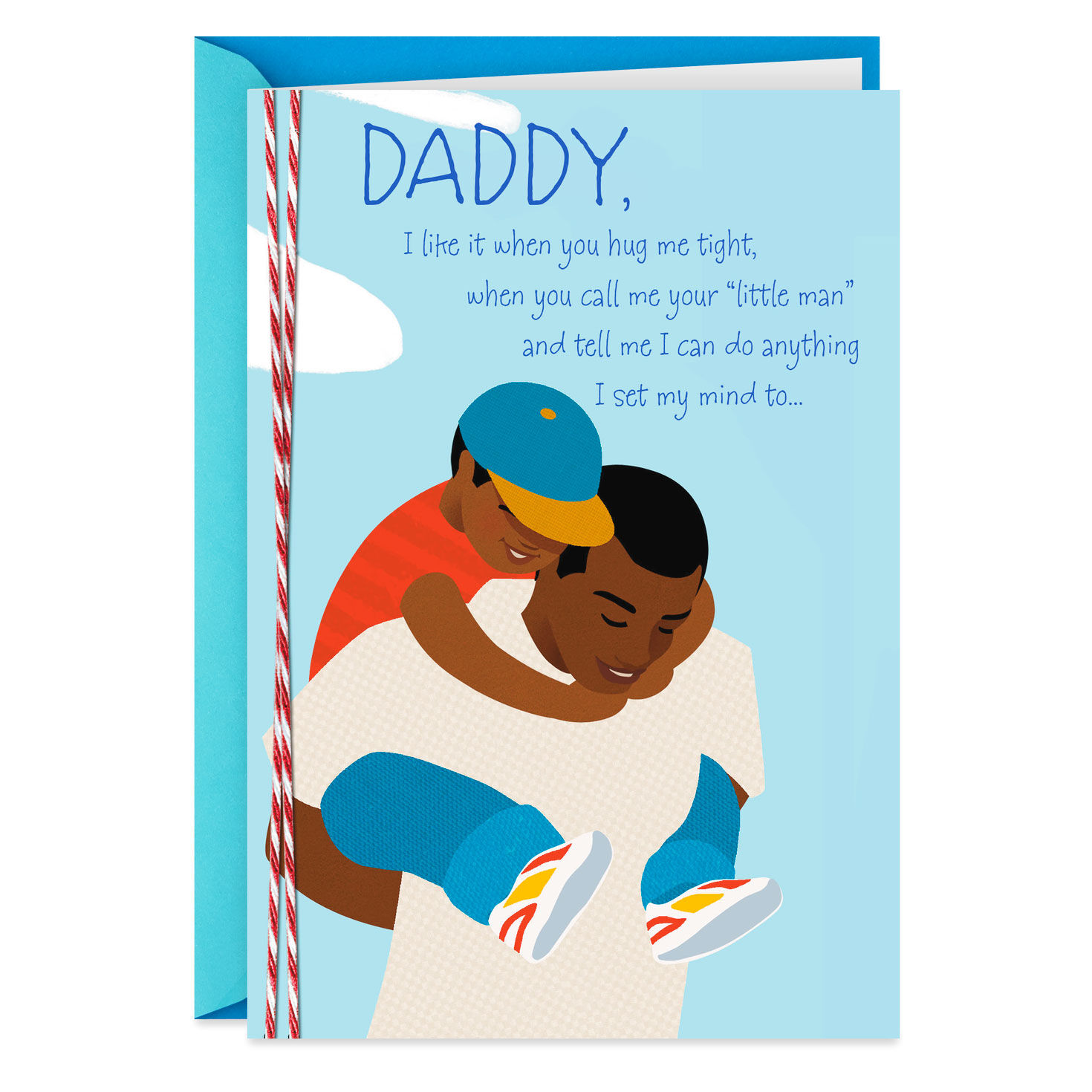 I'm the Luckiest Kid Father's Day Card From Son