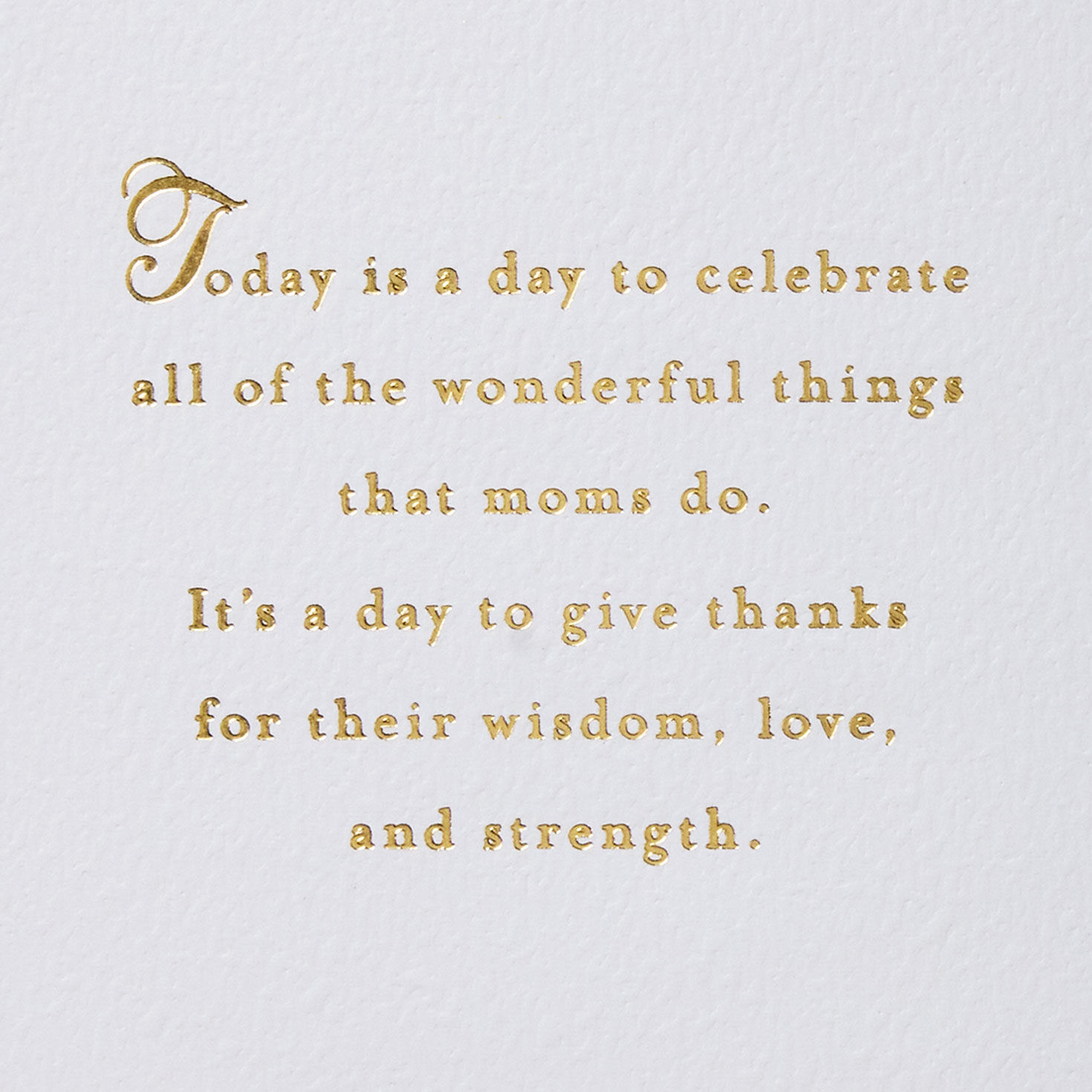 Blue Butterfly and Flowers Happy Mother's Day Card Sentiment image number 2