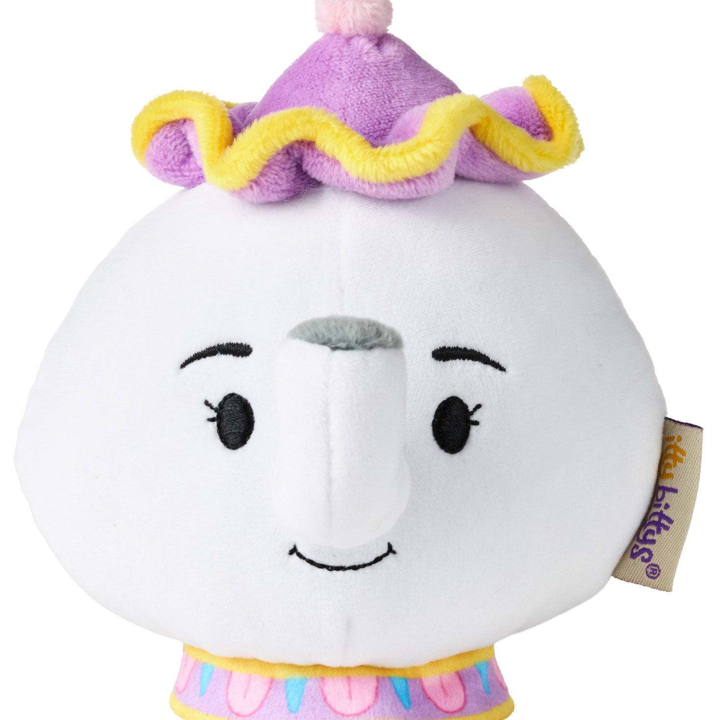Mrs. Potts Teapot and Chip Teacup Plush itty bittys upclose detail image number 4