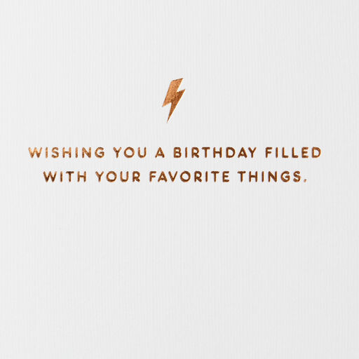 Harry Potter™ Favorite Things Birthday Card, 