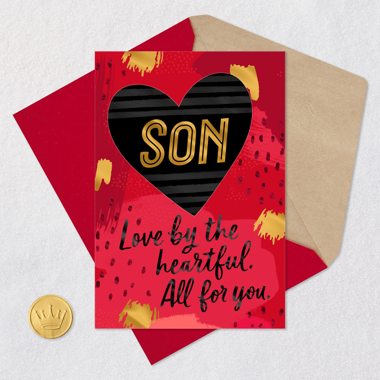 Love By the Heartful Valentine's Day Card for Son for only USD 4.99 | Hallmark