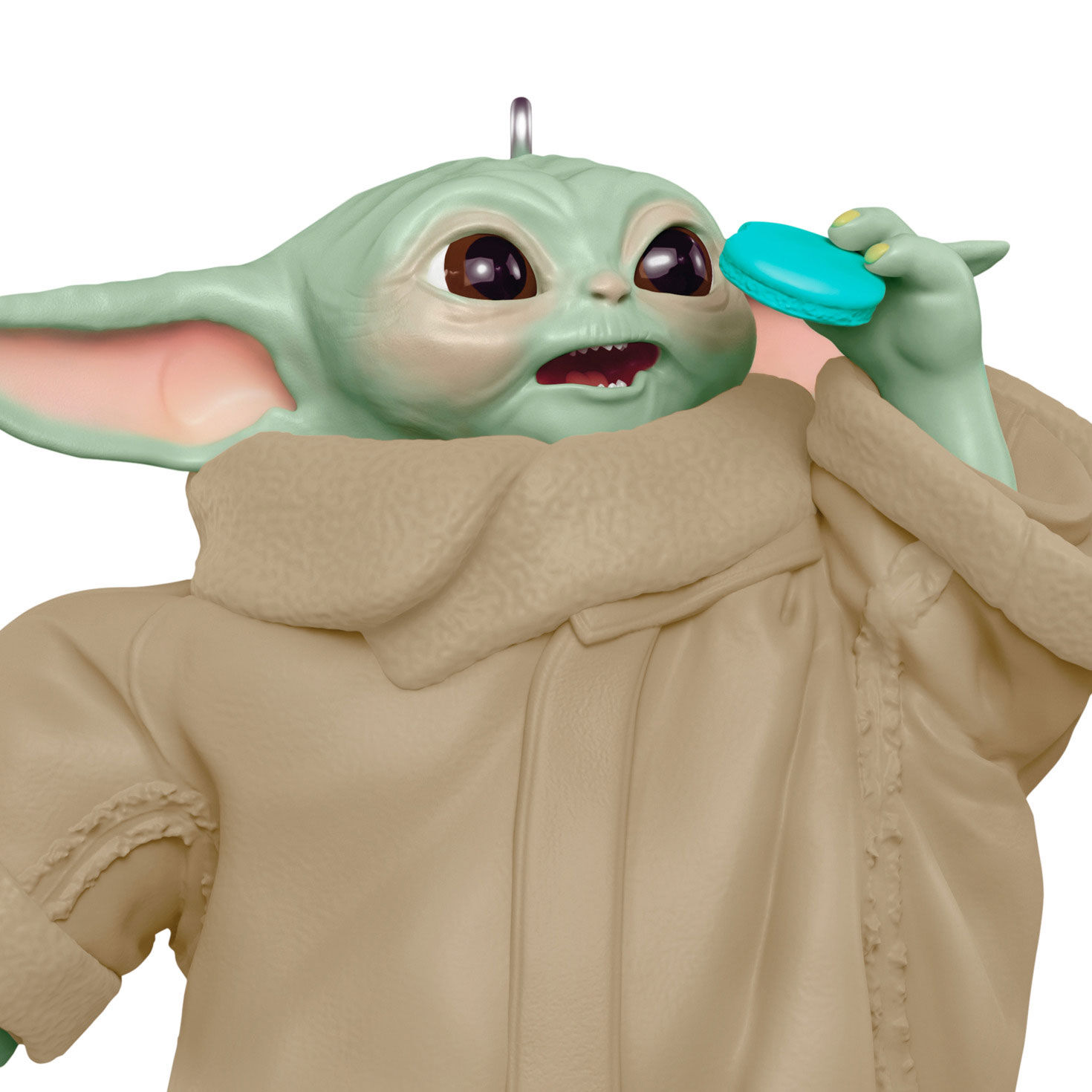 Star Wars Grogu Keepsake Ornament closeup view image number 5