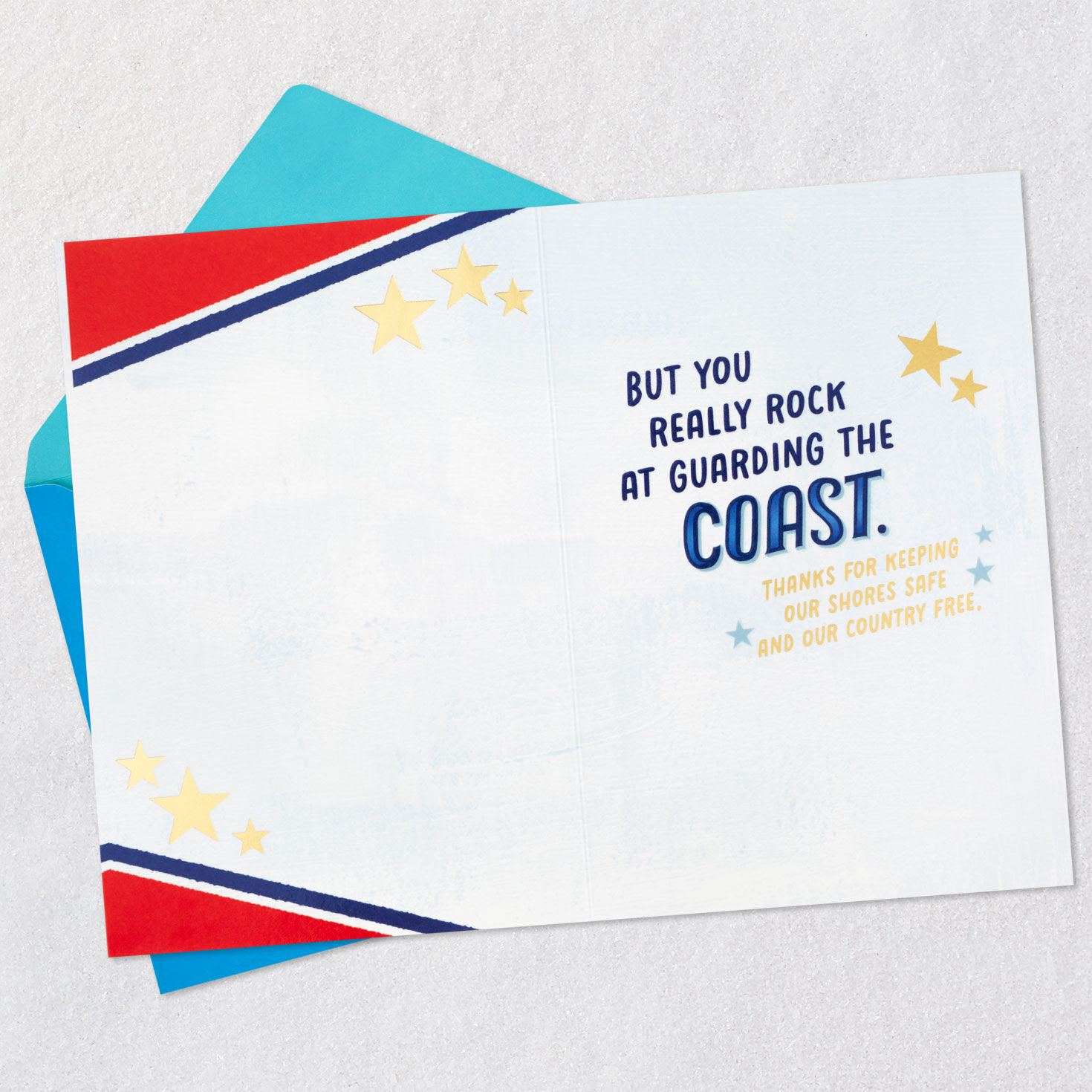 Safe Shores Coast Guard Veterans Day Card for only USD 2.99 | Hallmark