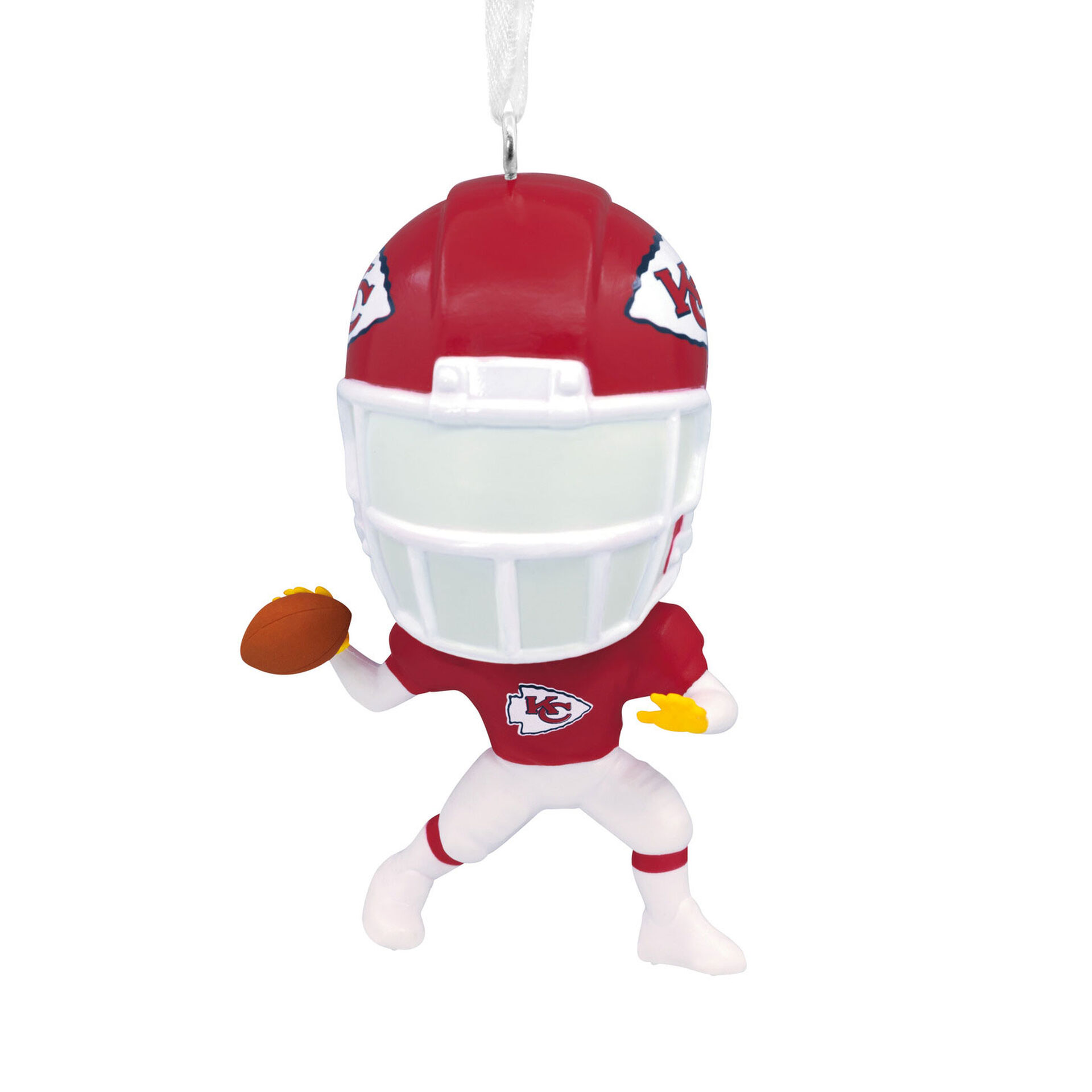 Nfl Kansas City Chiefs Bouncing Buddy Hallmark Ornament Gift Ornaments Hallmark