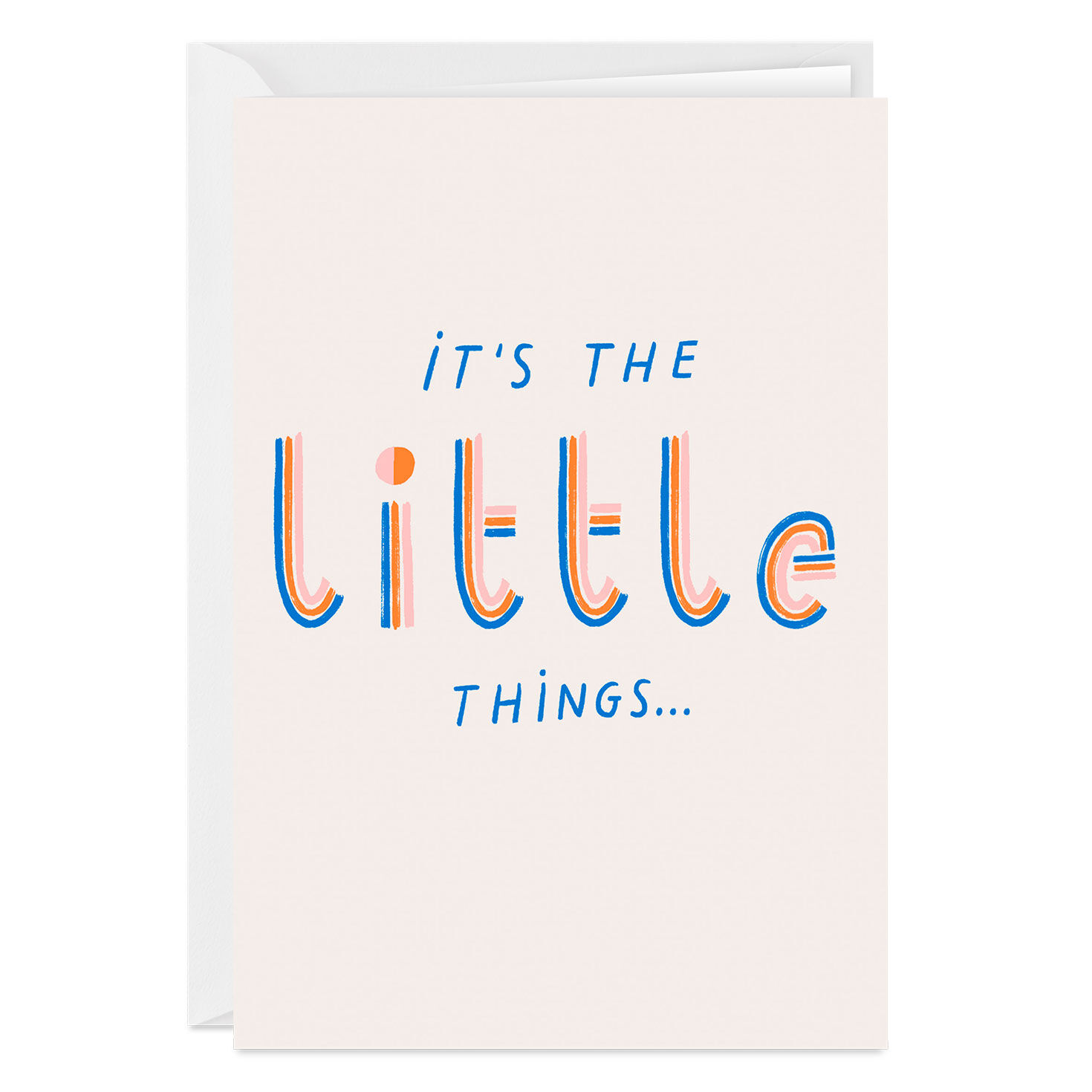 The Little Things Custom Appreciation Card, , large image number 1