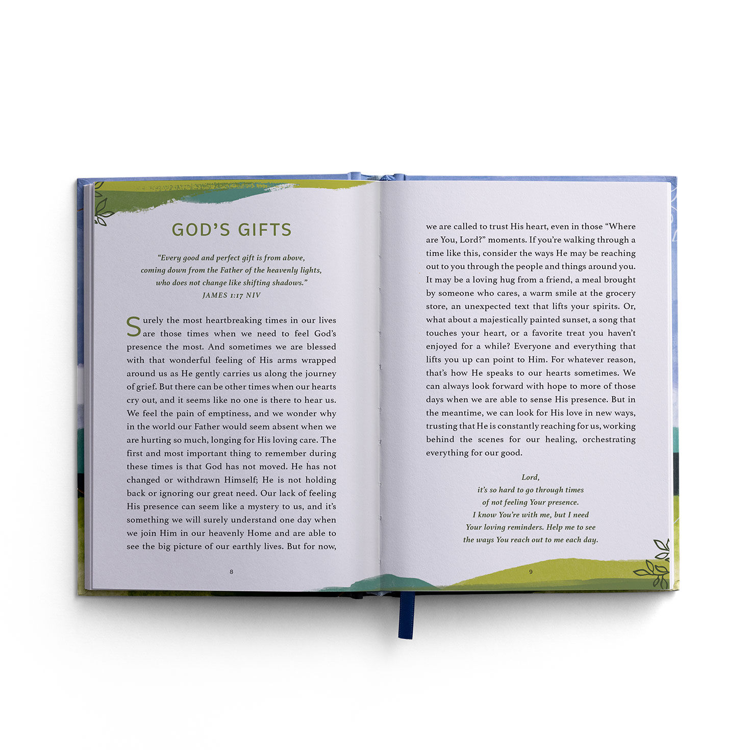 Grief's Unexpected Journey Devotional Book inside spread image number 4
