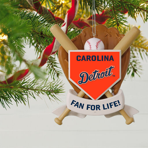 MLB Baseball Personalized Ornament, Tigers™, 