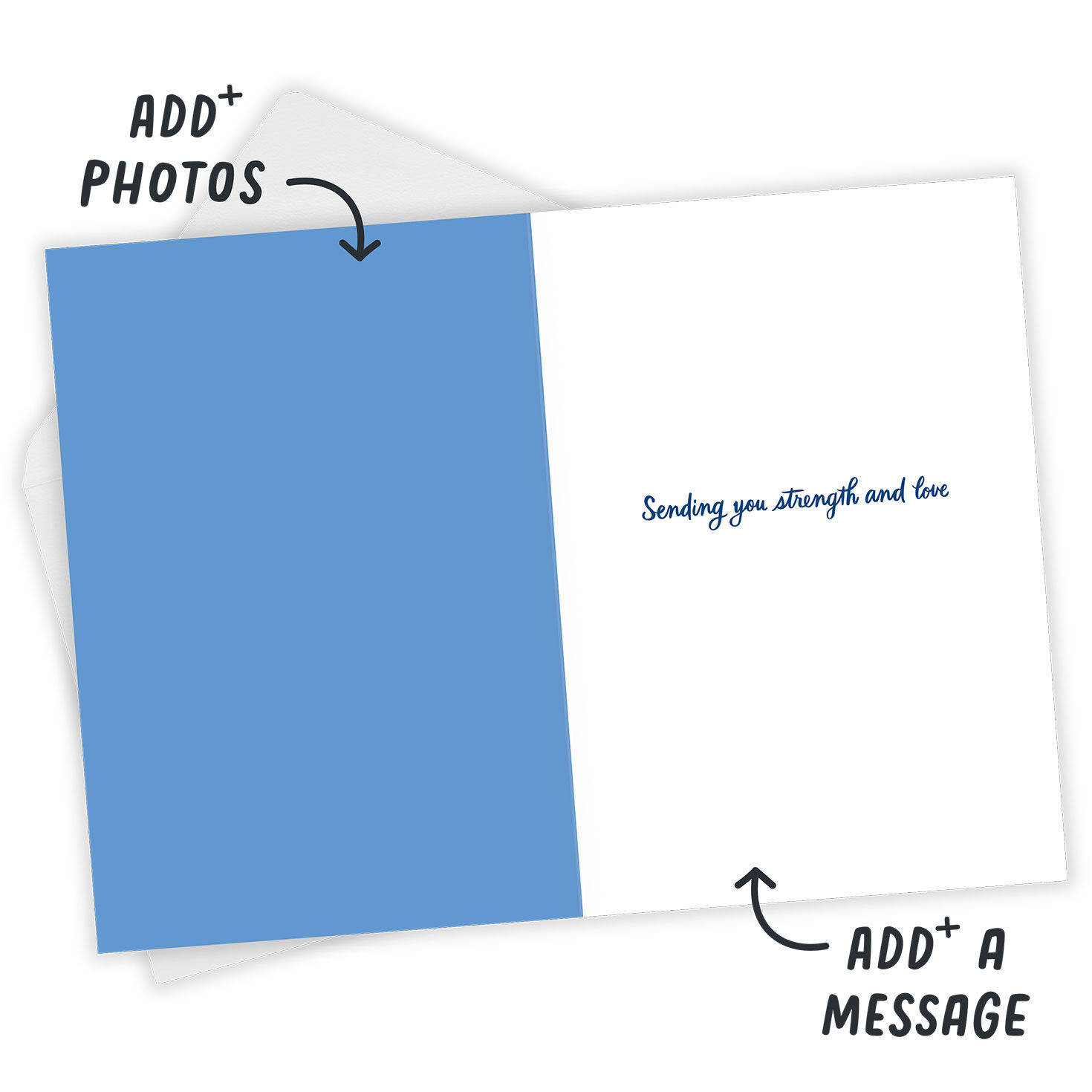 Sending Strength and Love Custom Support Card, , large image number 3