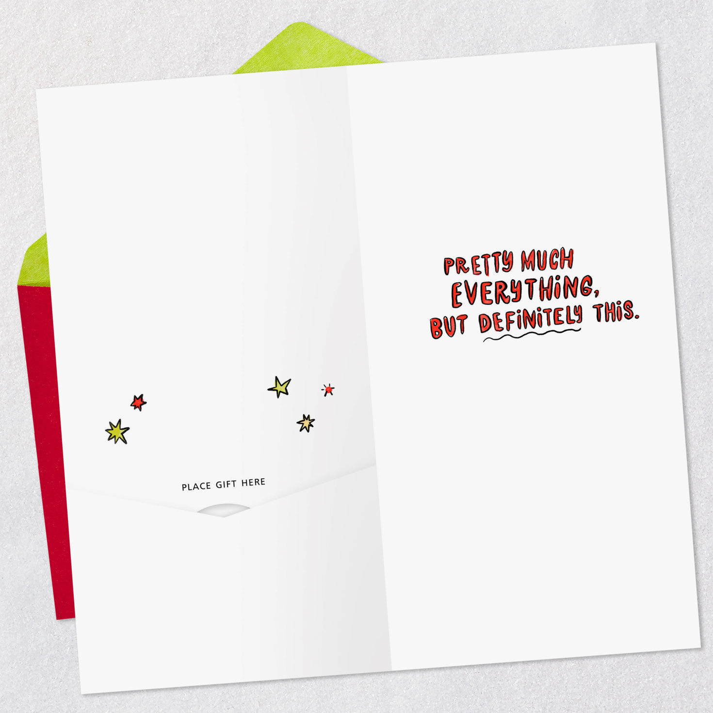 Better Than Fruitcake Funny Money Holder Christmas Card, , large image number 4