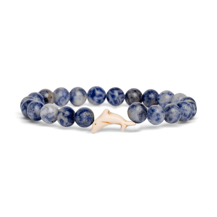 Fahlo Coastal Blue Dolphin Odyssey Bracelet