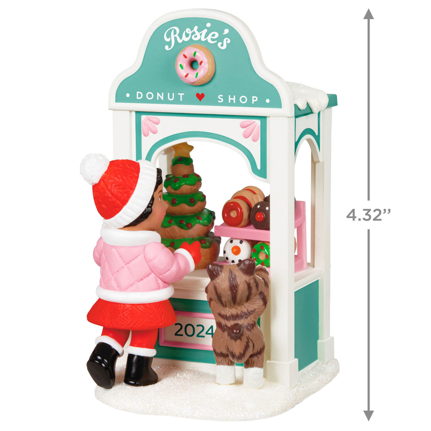 Christmas Window 2024 Exclusive Ornament Keepsake Ornament Club
