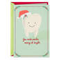 Smiling Santa Tooth Christmas Card for Dentist, , large image number 1
