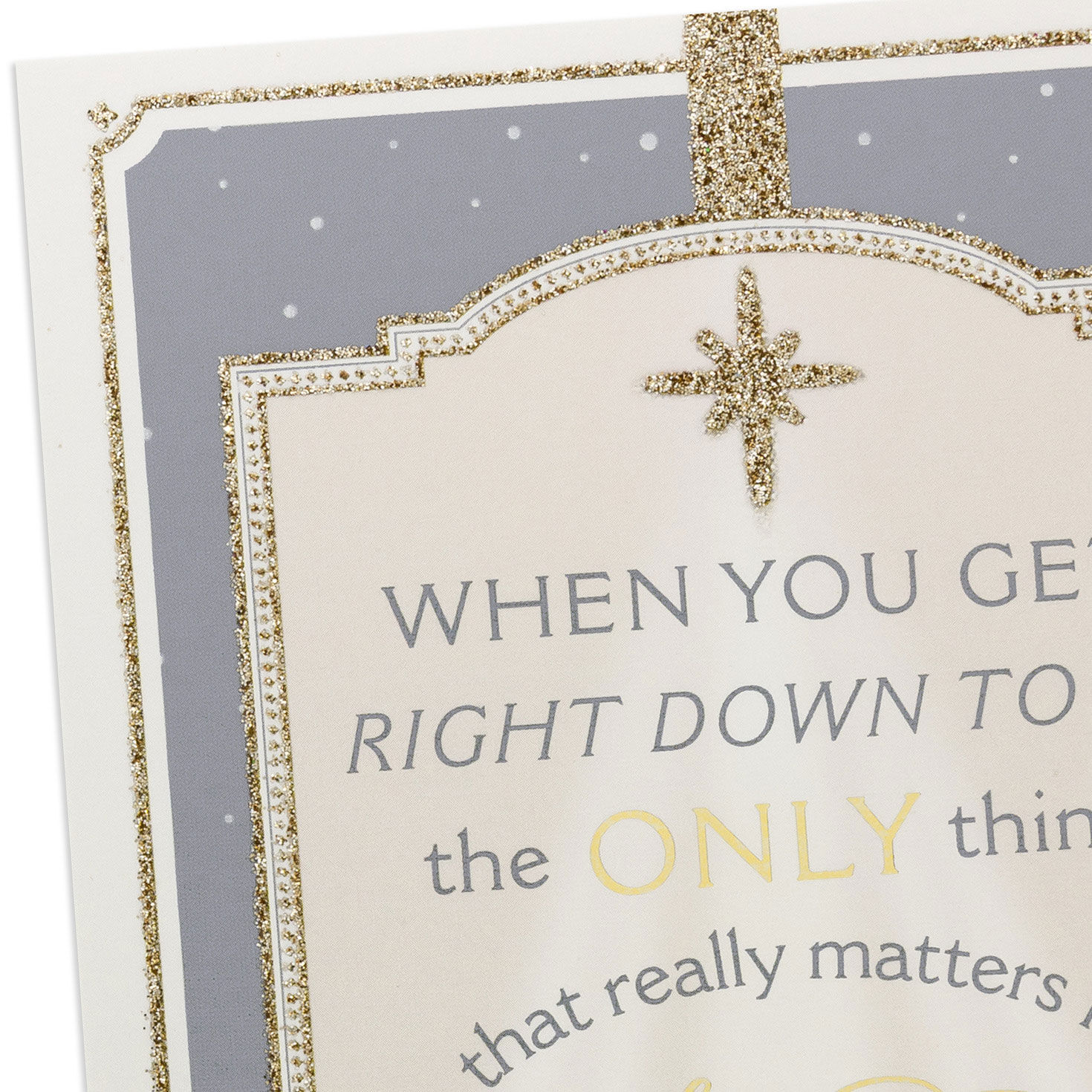 Ornate Frame DaySpring Religious Christmas Cards cover detail image number 6