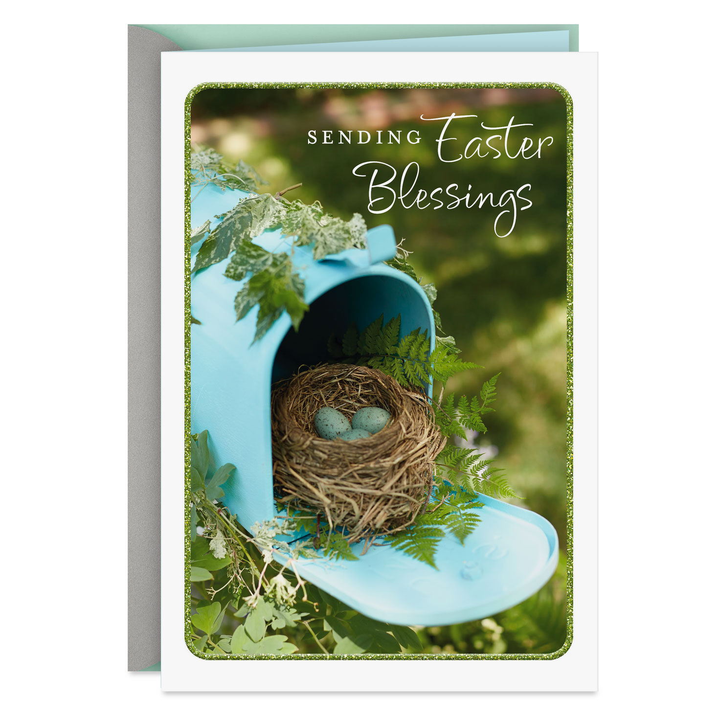 May God's Goodness Overflow Religious Easter Card