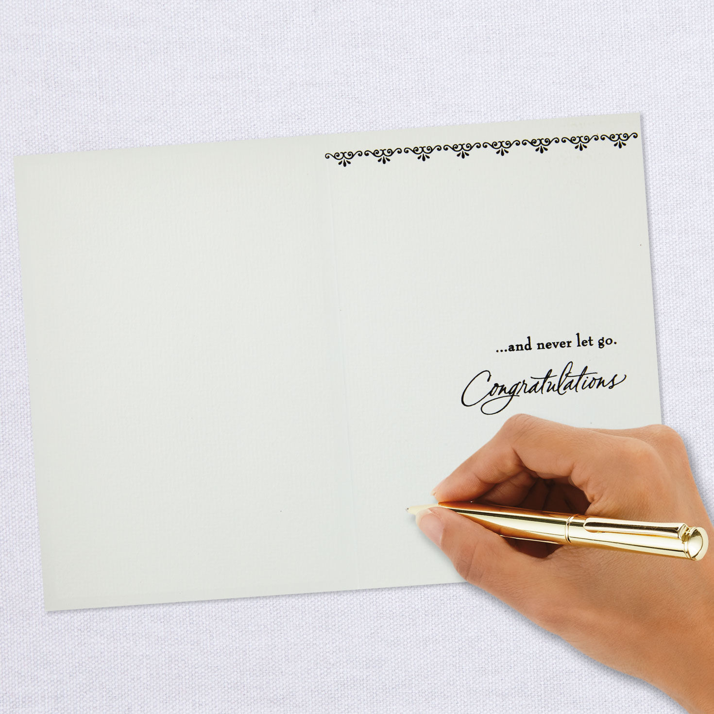 To Never Let Go Wedding Card, , large image number 6