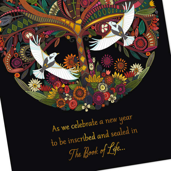 Thankful for You Rosh Hashanah Card for Friend, , large image number 4