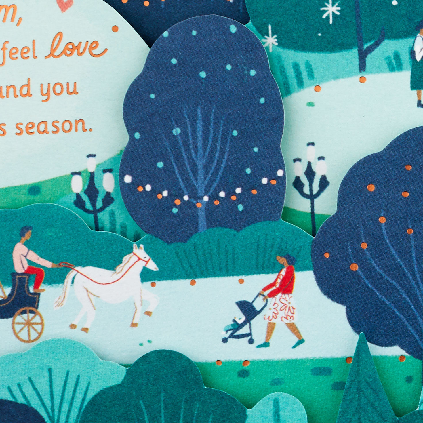 The Love All Around You Christmas Card for Mom for only USD 7.59 | Hallmark