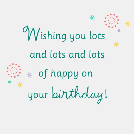 Cupcakes Lots of Happy Birthday Card, 