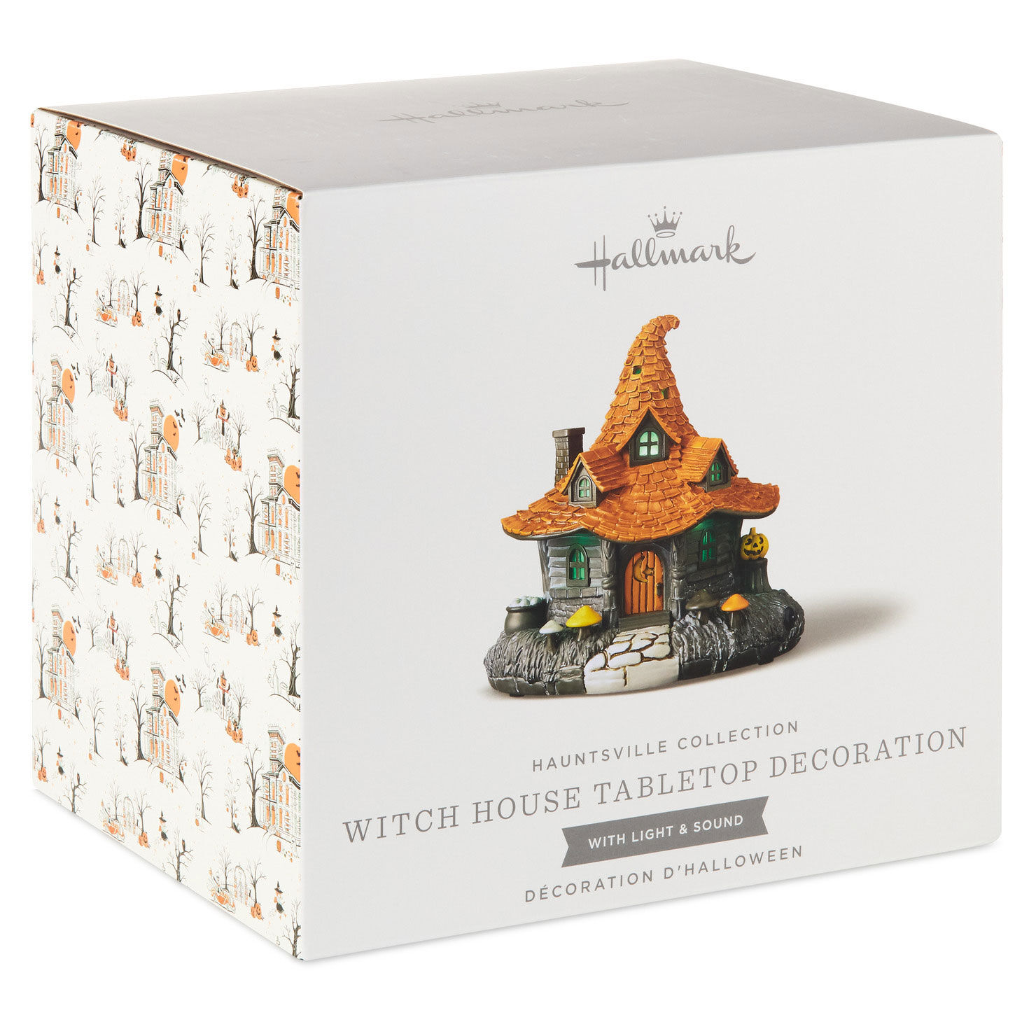 Halloween Village Witch House Tabletop Decoration package front image number 5