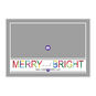 Merry and Bright Flat Christmas Photo Card, , large image number 5
