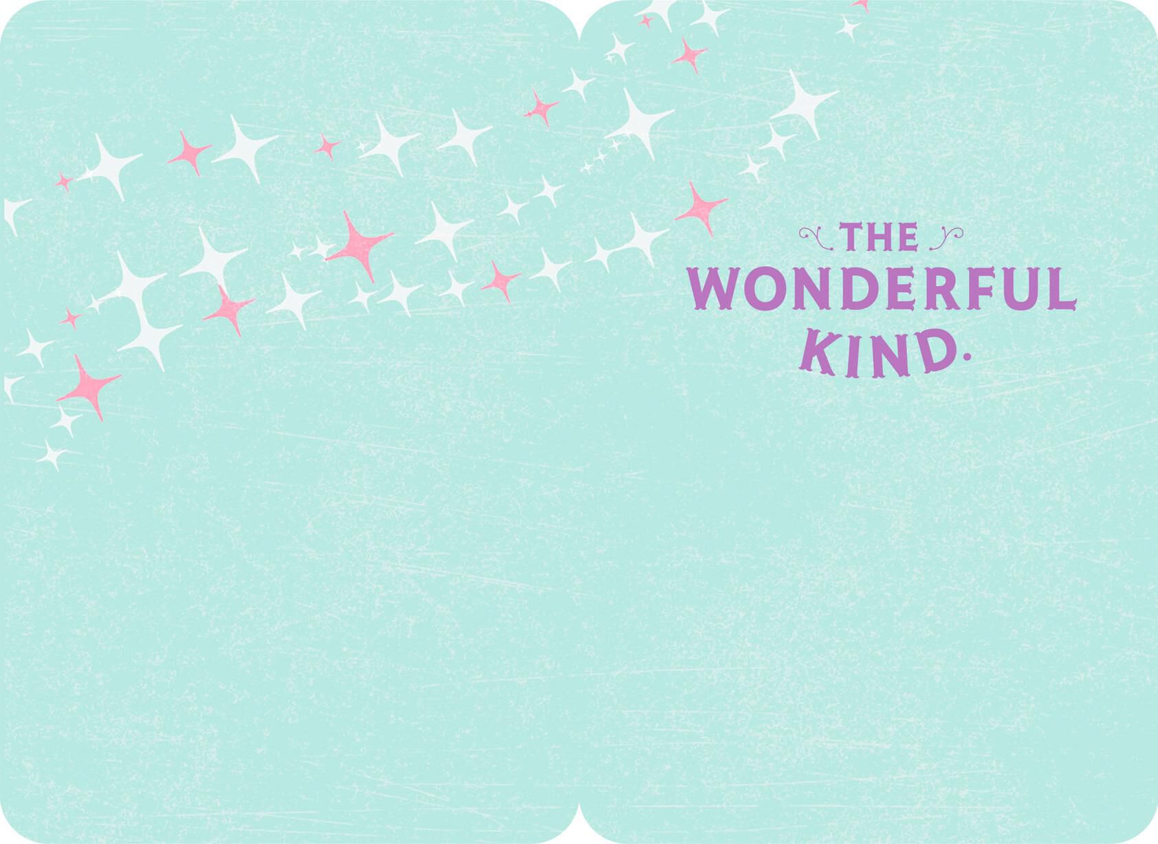 Unicorn You're One of a Kind Appreciation Card