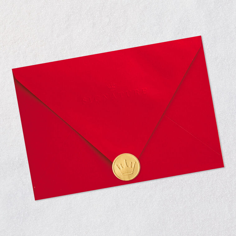 Disco Ball Santa Snowman Christmas Card, , large image number 8