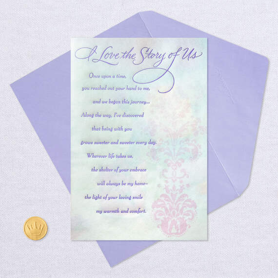 I Love the Story of Us Birthday Card for Her, , large image number 5