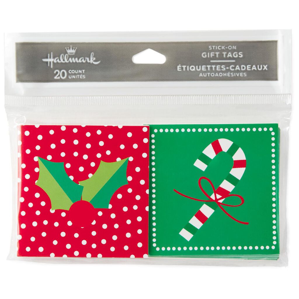 folded gift tags pack of 20 seals and gift tags hallmark