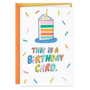 This Card Doesn't Do Anything Funny Birthday Card