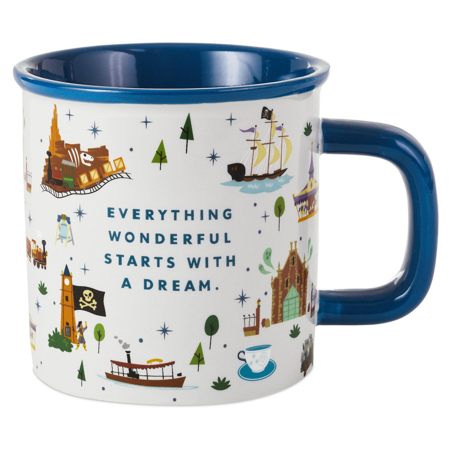 Walt Disney World 50th Anniversary Park Attractions Mug, 17 oz. - Mugs &  Teacups - Hallmark