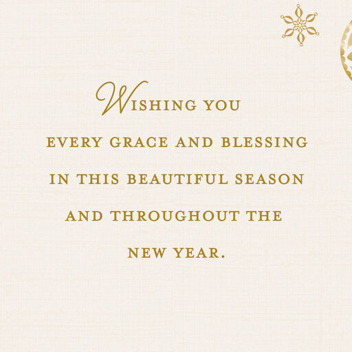 The Light of Christ's Love Religious Christmas Card, 