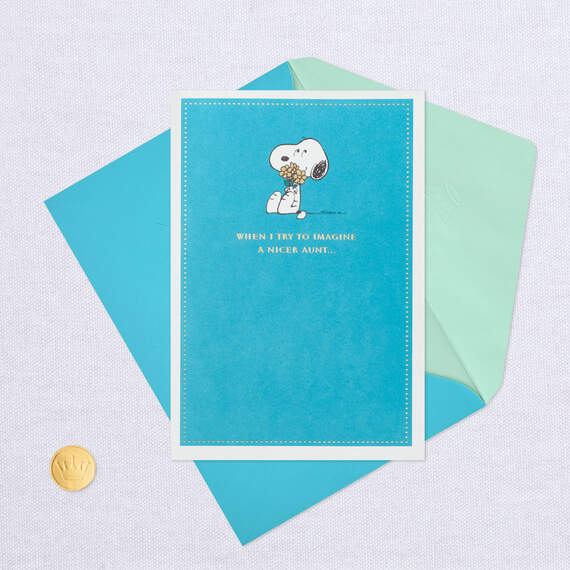 Peanuts® Snoopy You're So Nice Mother's Day Card for Aunt, , large image number 5