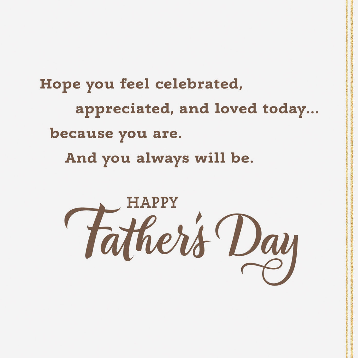 Celebrated, Appreciated and Loved Father's Day Card for Grandpa, , large image number 2