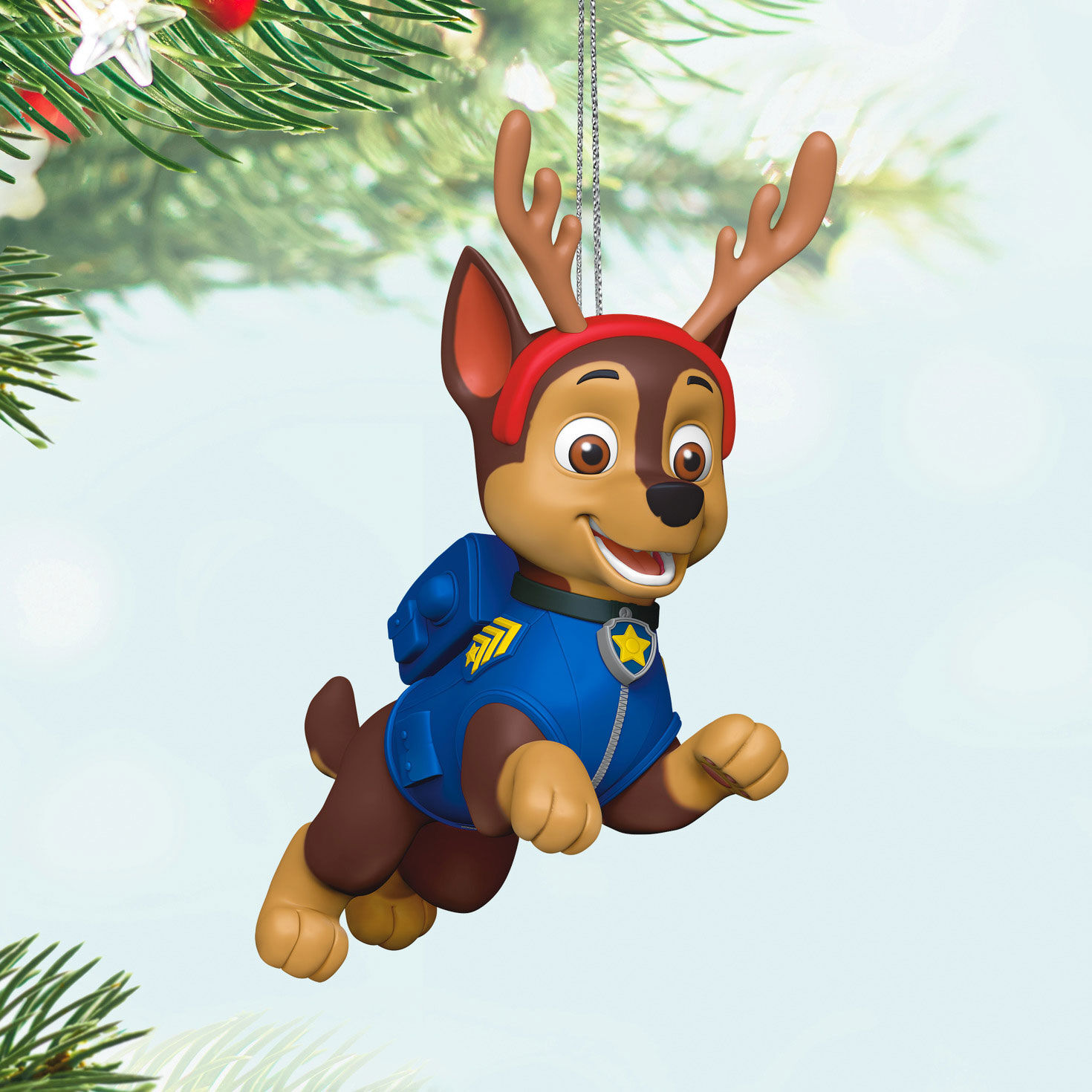 Paw Patrol™ Chase's Pawsome Holiday Ornament for only USD 23.99 | Hallmark