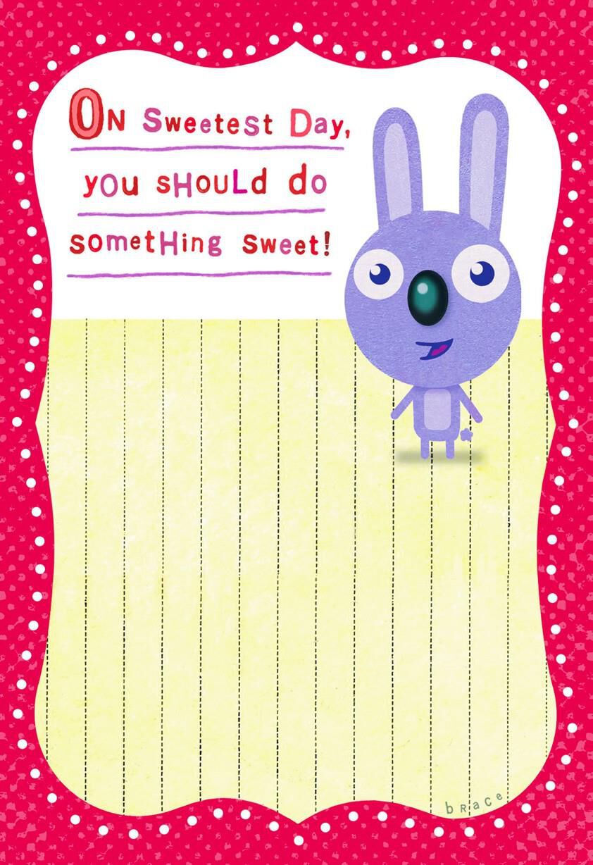 Do Something Funny Sweetest Day Card