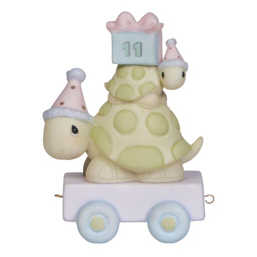 Precious Moments® It's Your Birthday Turtle Pair  Figurine, Age 11, 