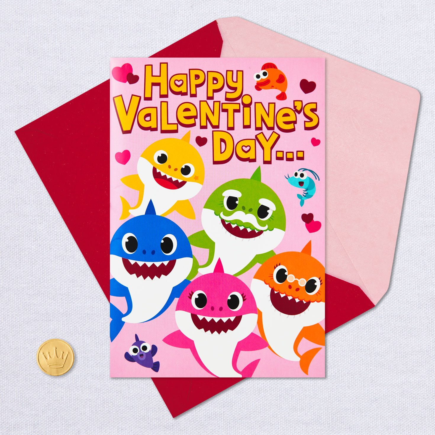 valentines day card shark valentines day card shark