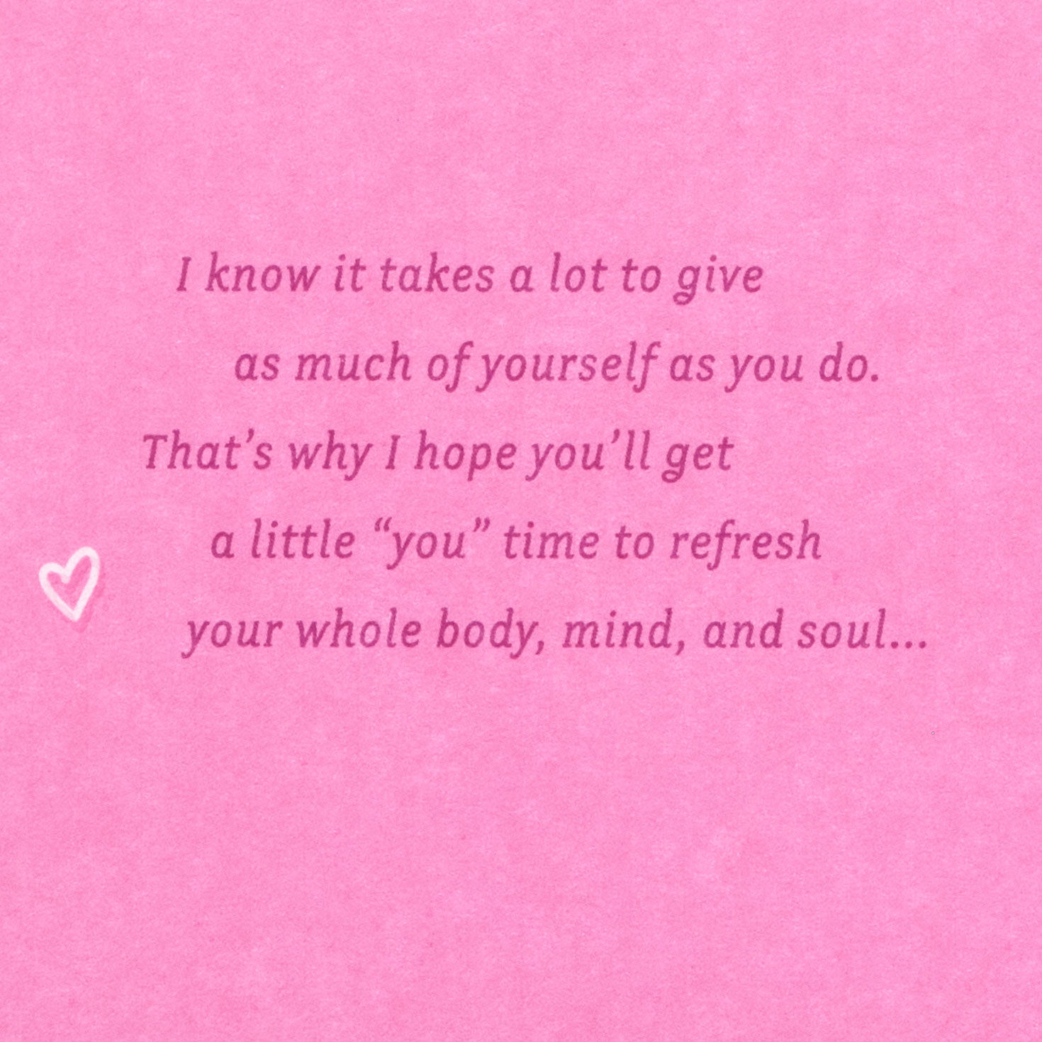 Pink and Purple Abstract Heart Mom Valentine's Card Sentiment image number 2