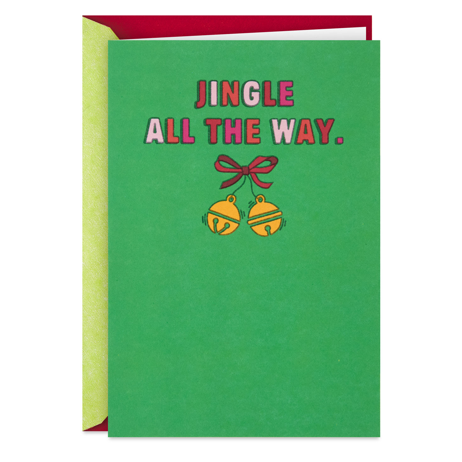 No Half-Assed Jinglers Funny Christmas Card