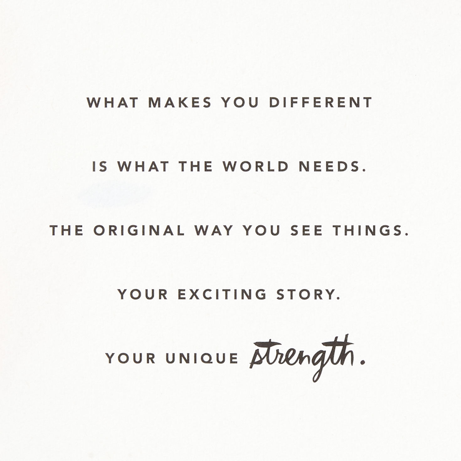 You're One of a Kind Birthday Card, , large image number 2