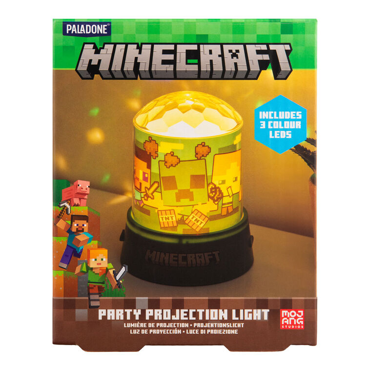Paladone Minecraft Party Projection LED Light - Decorative Accessories ...