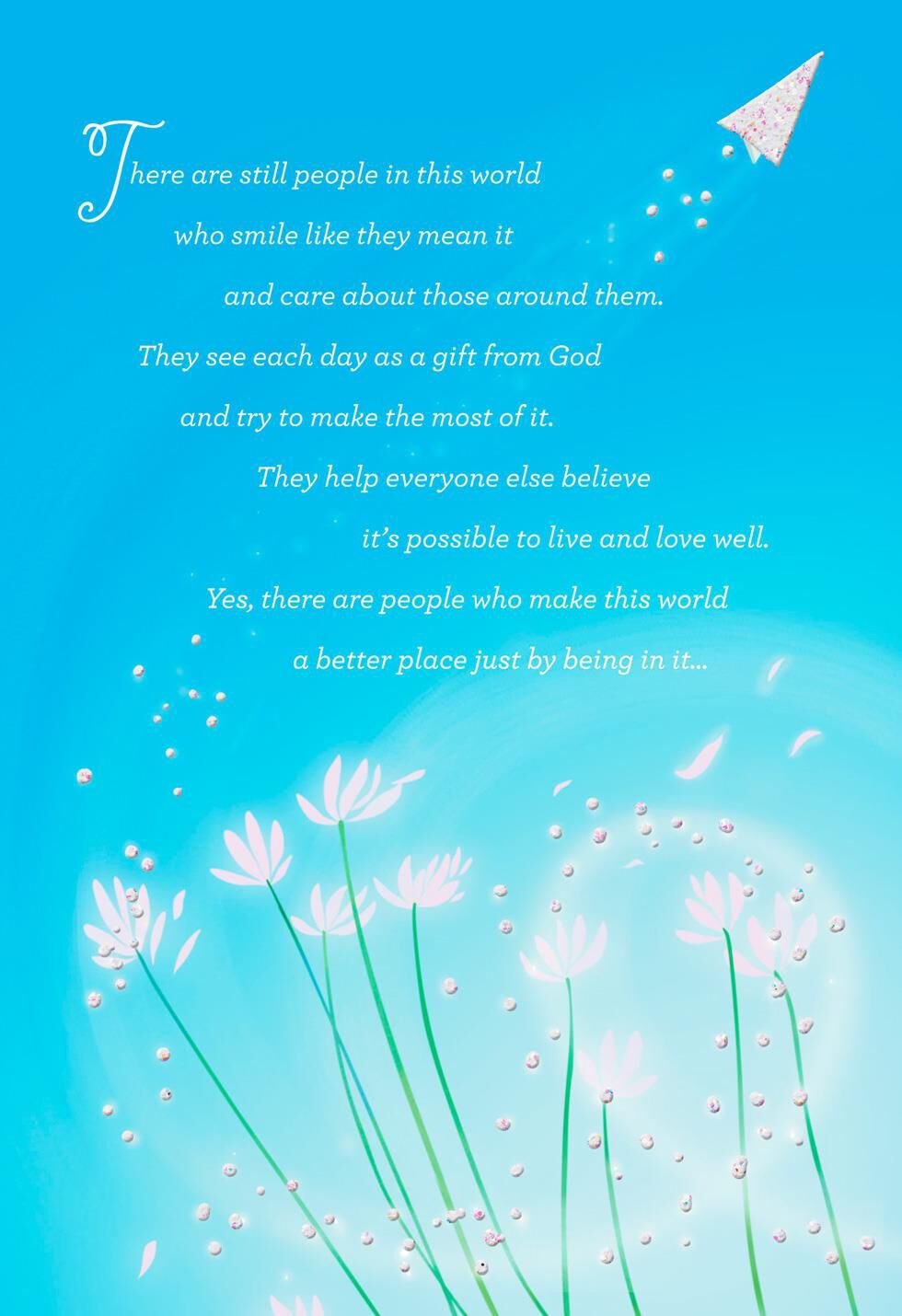 Each Day Is a Gift from God Religious Birthday Card