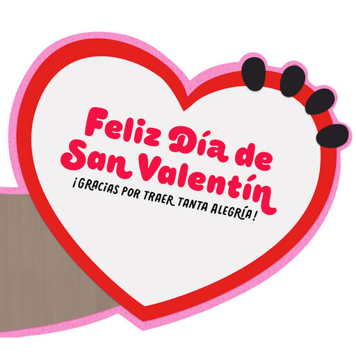 You Bring Joy Spanish-Language Valentine's Day Card for Granddaughter, 