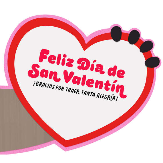 You Bring Joy Spanish-Language Valentine's Day Card for Granddaughter, , large image number 2