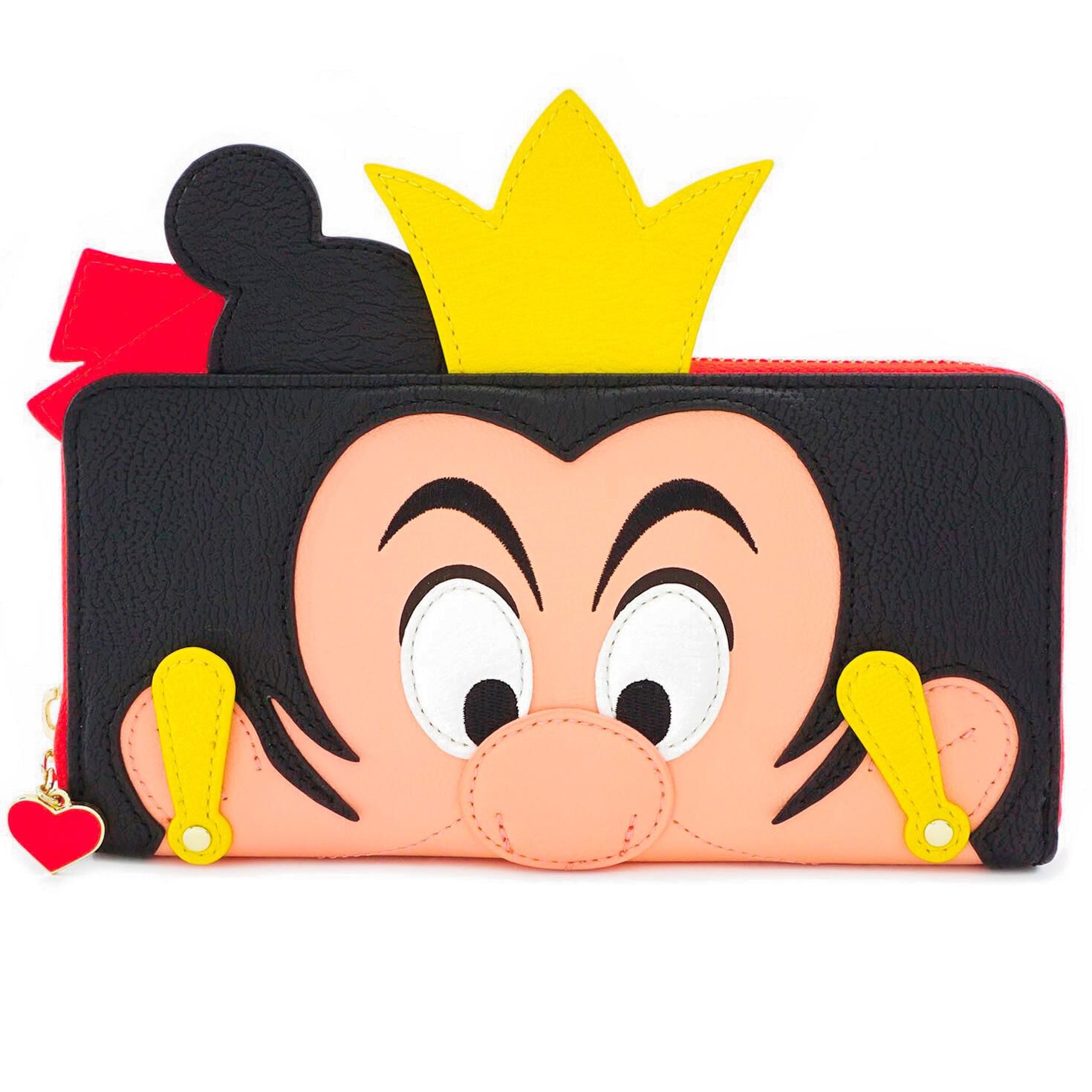 Loungefly Disney Alice In Wonderland Queen Of Hearts Wallet Handbags Purses Hallmark