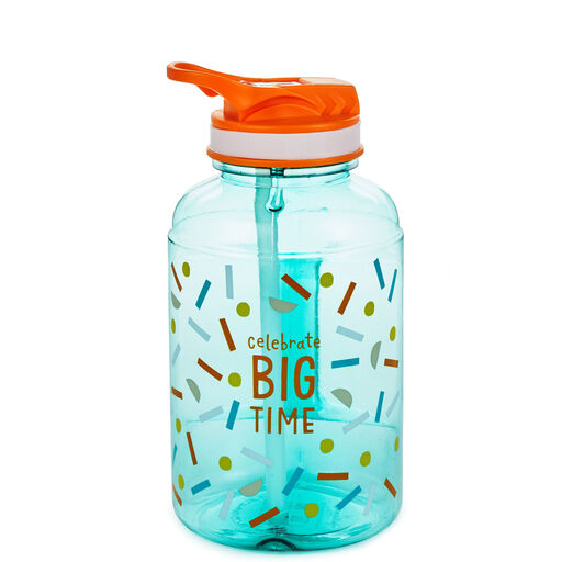 Celebrate Big Time Water Jug, 40 oz., 