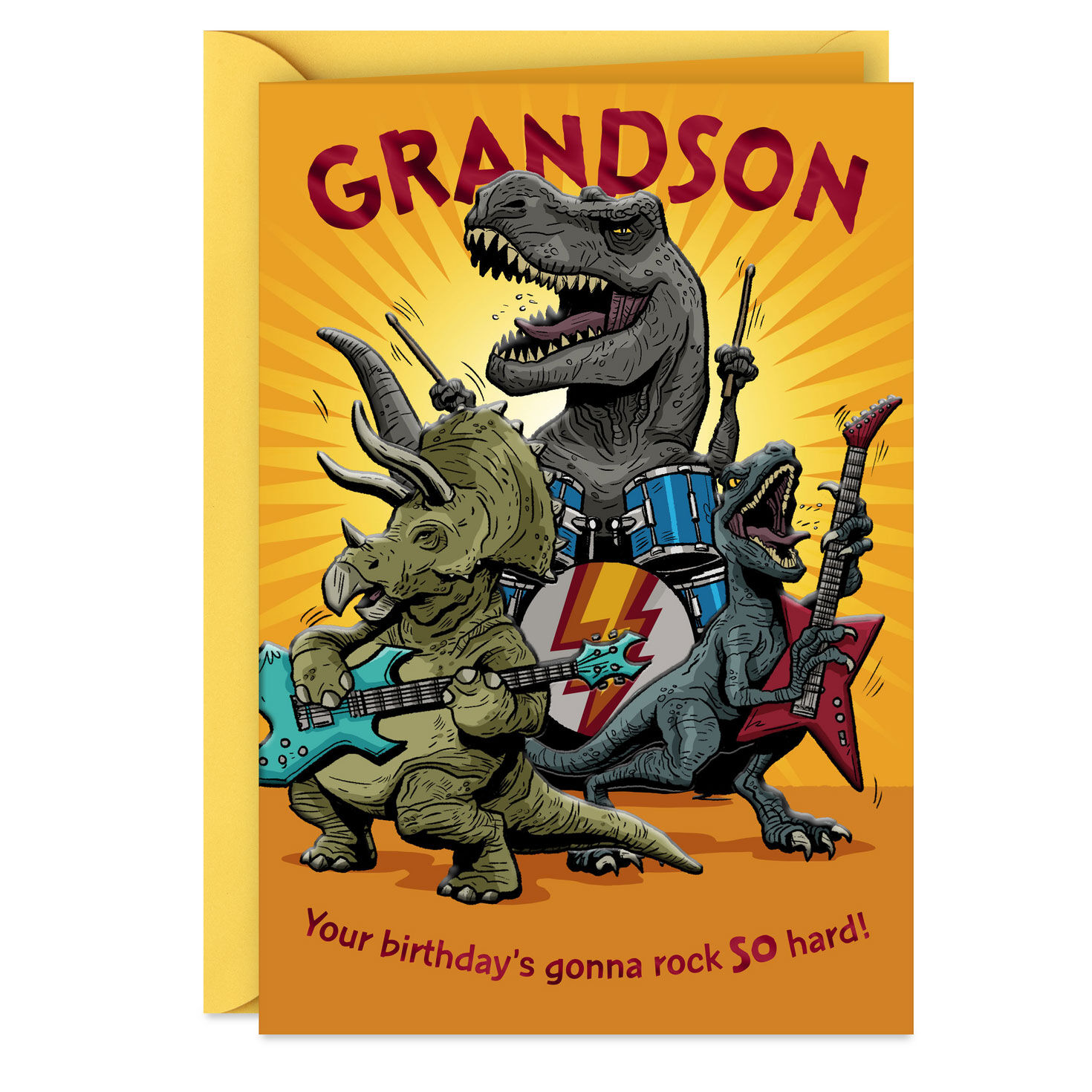 Rock Out Birthday Card for Grandson for only USD 2.99 | Hallmark