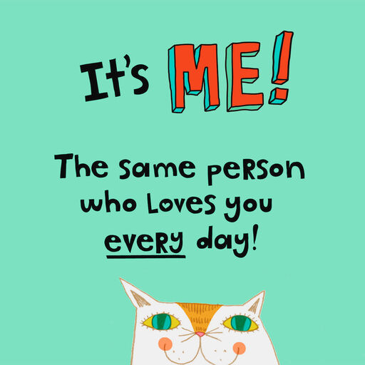 Guess Who Loves You Today Love Card, 