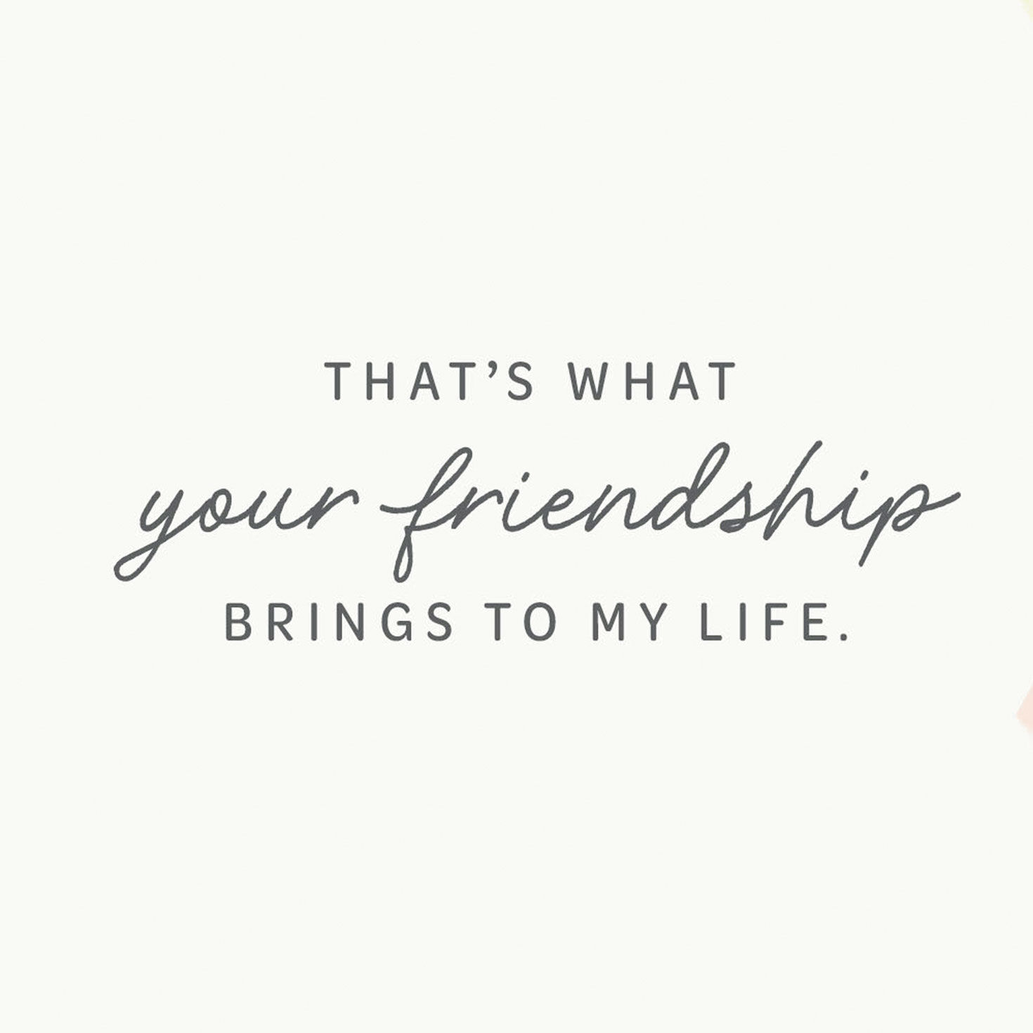 Pastel Butterfly Friend Appreciation Card Sentiment image number 2
